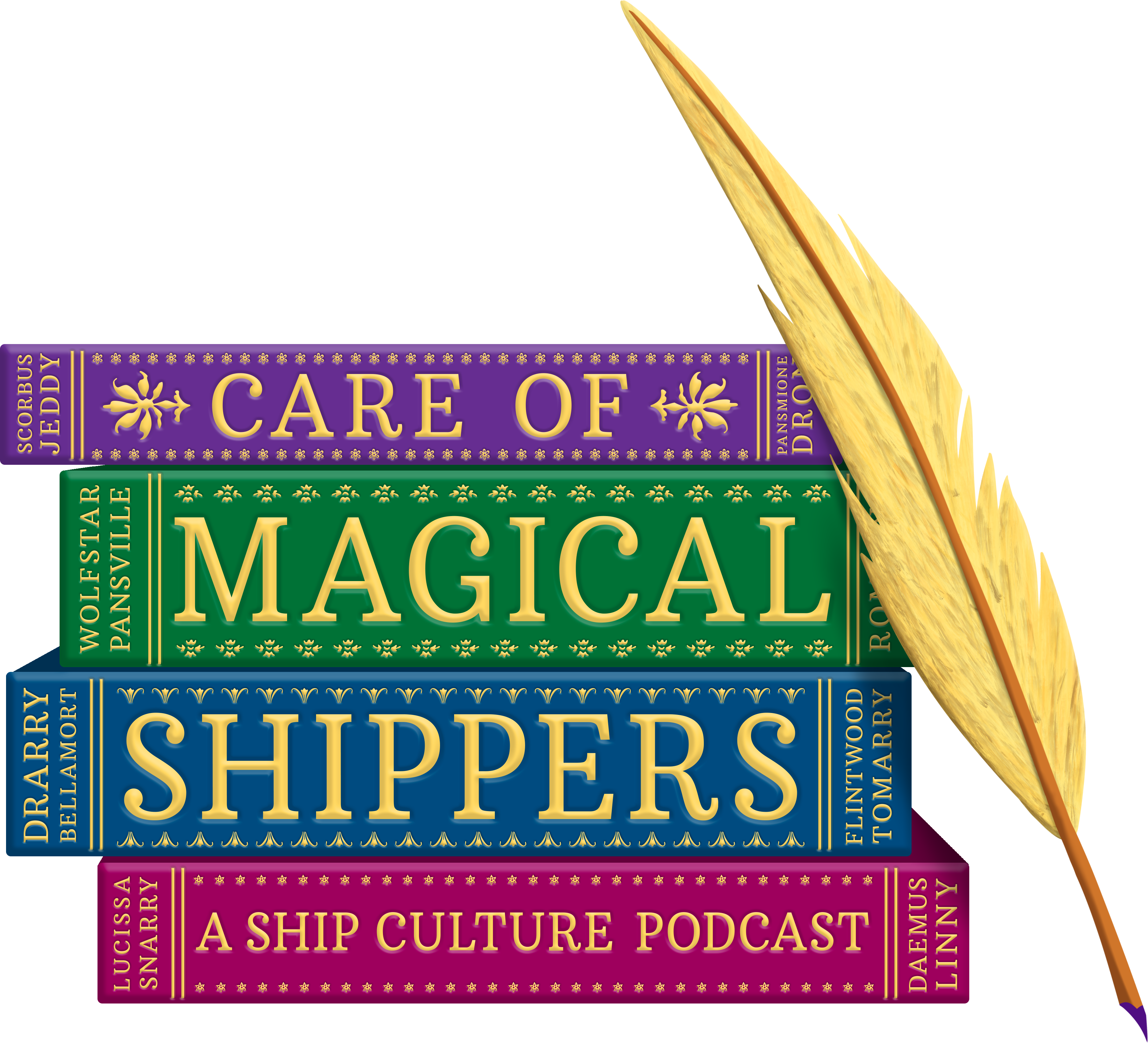 Care of Magical Shippers A Ship Culture Podcast Logo